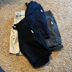 4pcs Boys Cotten Drawstring Shorts